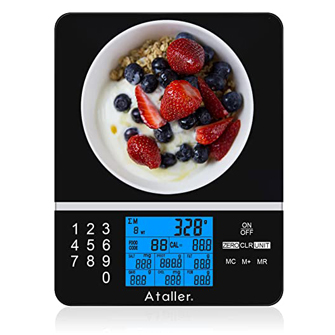 A New Smart Kitchen Scale For Home Use, Stainless Steel Weighing Baking Food  Scale, Mini Electronic Scale